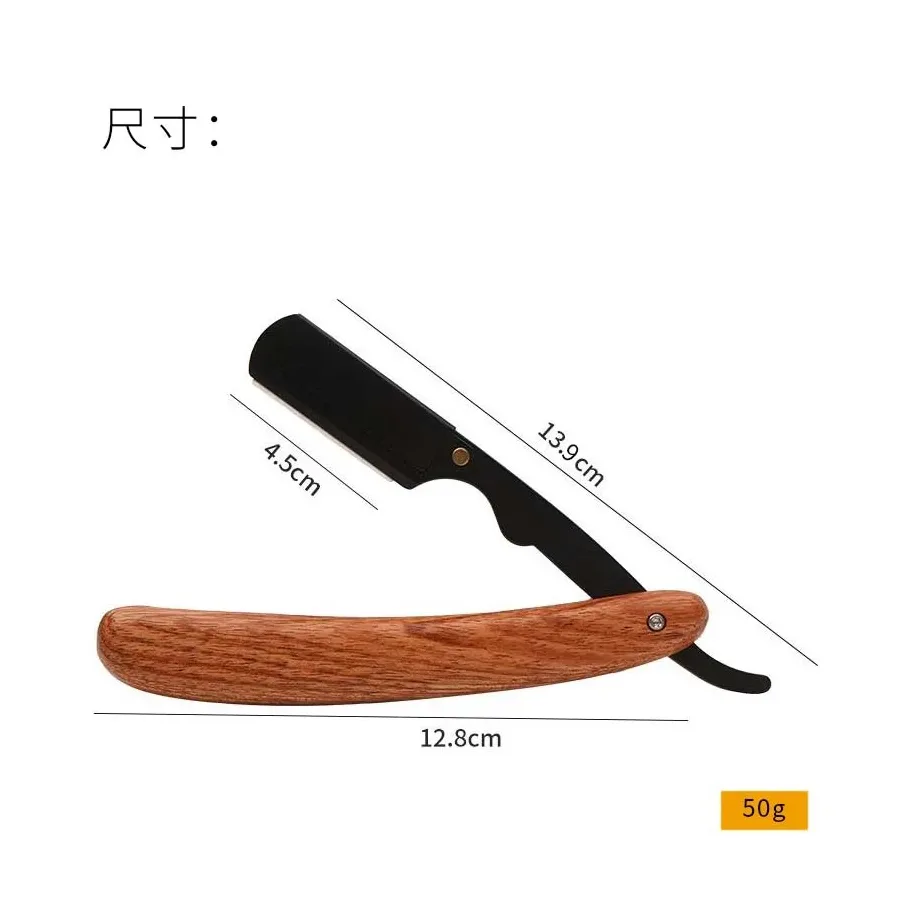Stylish Grooming Straight Razor For Beard Care