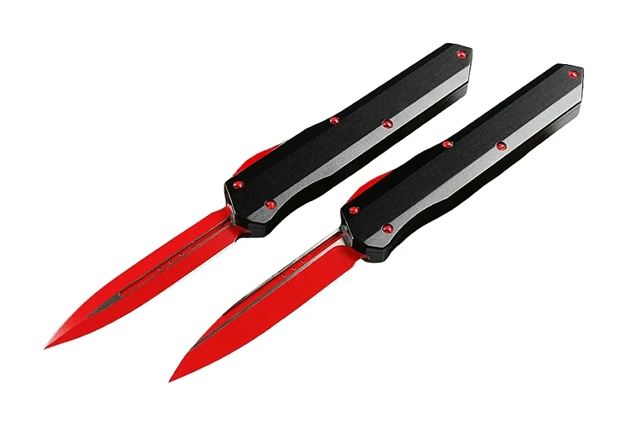 5.2inch .Digi-red OTF Automatic Knife